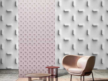 LINE RELIEF WPN 508 - Motif 3D effect wallpaper by Spaghetti Wall - view 2